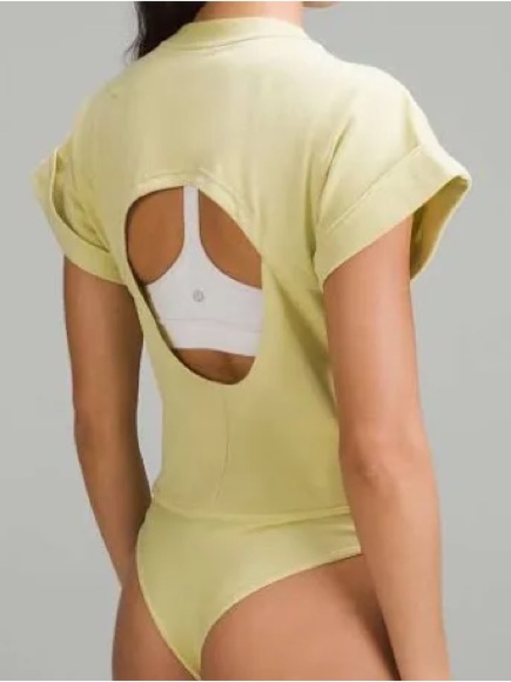 Lululemon Heavyweight Cotton T-Shirt Bodysuit